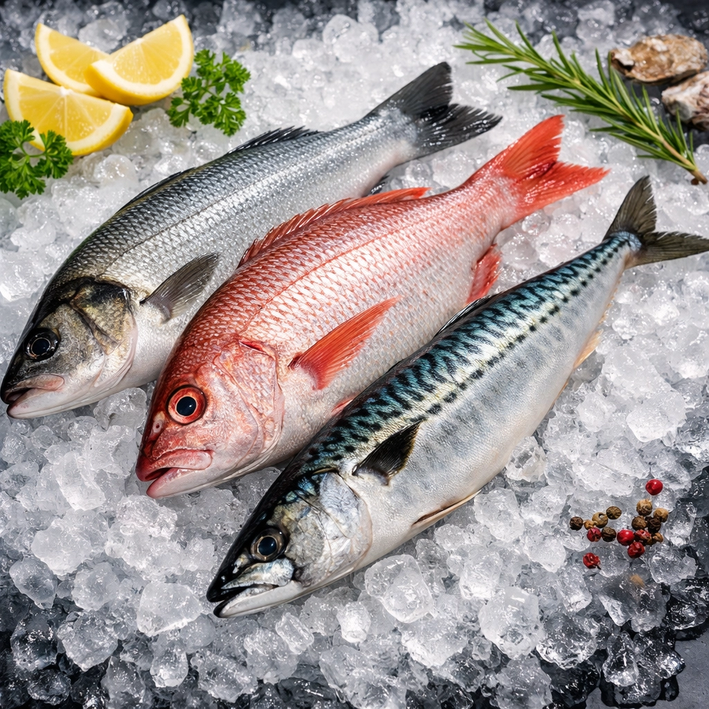 新鲜海鱼产品